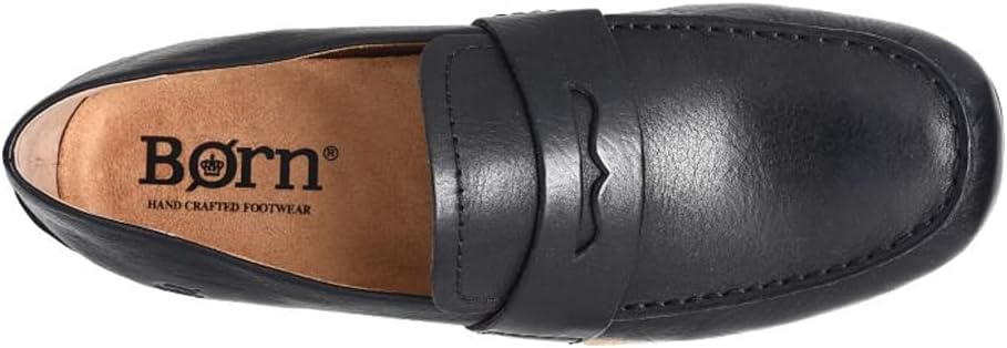 Giày nam da thật BORN Melinda Black Full Grain Leather Color Black - Giày nam xuất khẩu Mỹ, Eu