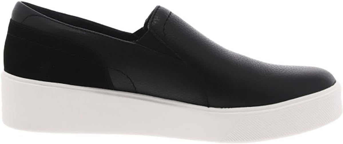 Giày Sneaker Unisex Naturalizer Mirabel Leather Platform Slip-On Sneakers Black - Giày xuất khẩu Âu, Mỹ