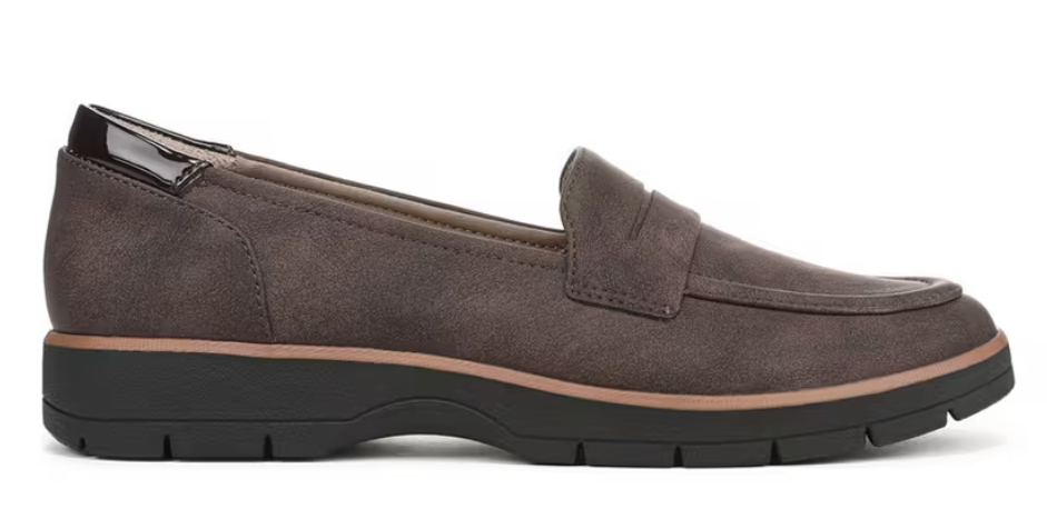 Giày nữ Dr. Scholl's Women's Nice Day Slip on Loafer Color Black Brown  - Giày nữ xuất khẩu Âu, Mỹ