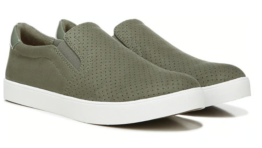 Giày nữ VNXK Dr. Scholl's Women's Madison Slip On Sneaker Color Willow Fabric - Giày xuất khẩu Mỹ