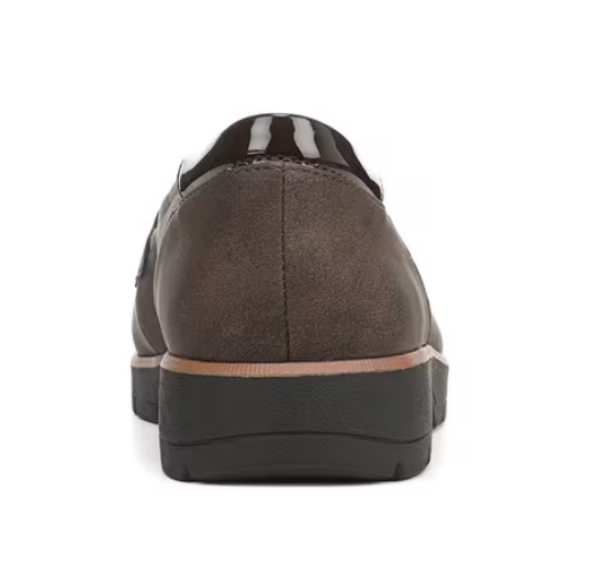 Giày nữ Dr. Scholl's Women's Nice Day Slip on Loafer Color Black Brown  - Giày nữ xuất khẩu Âu, Mỹ