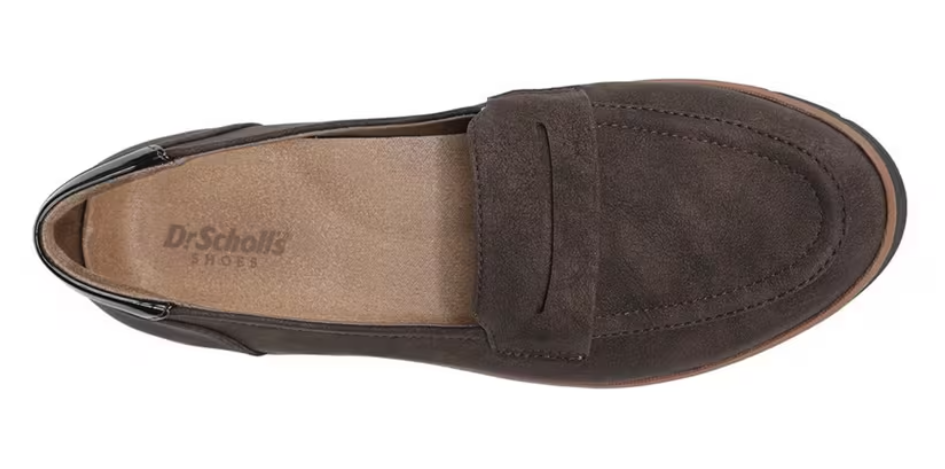 Giày nữ Dr. Scholl's Women's Nice Day Slip on Loafer Color Black Brown  - Giày nữ xuất khẩu Âu, Mỹ