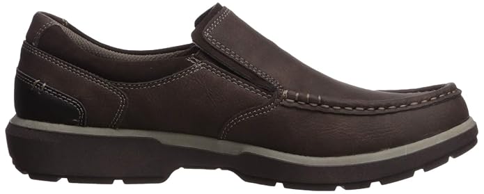 Giày nam da thật Dr. Scholl's Shoes Men's Margin Loafer Colour Brown Smooth - Giày nam xuất khẩu Mỹ, Eu