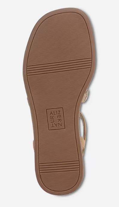 Sandal nữ Naturalizer womens Julia Strappy Sandal Color Birchwood Brown Faux Leather - Giày nữ xuất dư Âu, Mỹ