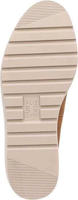 Giày nữ VNXK siêu nhẹ, siêu êm, siêu thoáng Naturalizer Women's Elin Loafer Color Brown Perforated - Giày nữ xuất Mỹ, Âu