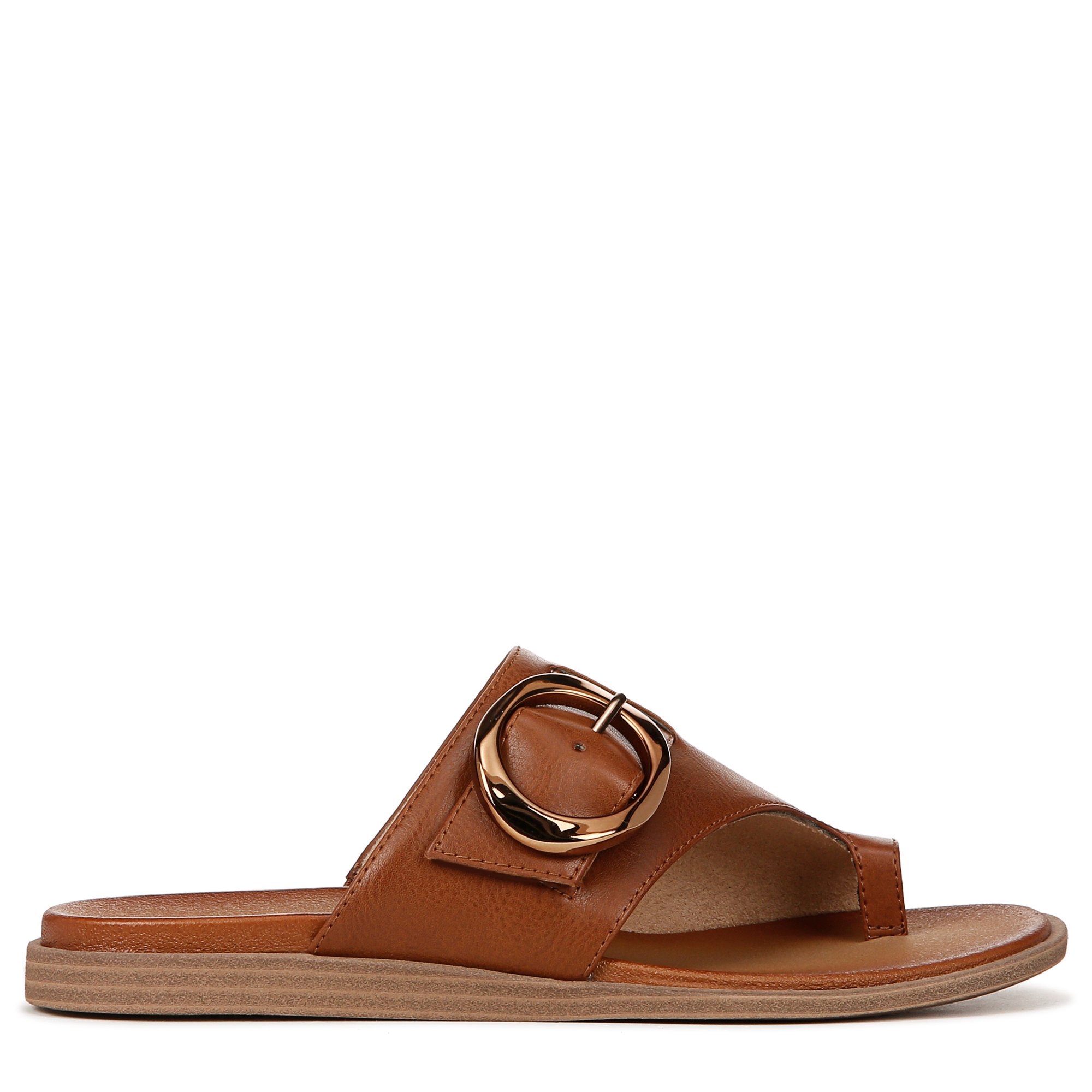 Dép Sandal nữ SOUL Naturalizer Womens Joanie Flat Sandal Color Mid Brown - Giày nữ xuất khẩu Mỹ, Âu