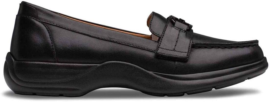 Giày Nữ Dr. Comfort Mallory Diabetic Dress Shoes-Easy Off Leather Slip On Diabetic Shoes for Women with Micro-Suede Lining - Giày nữ xuất khẩu Âu, Mỹ
