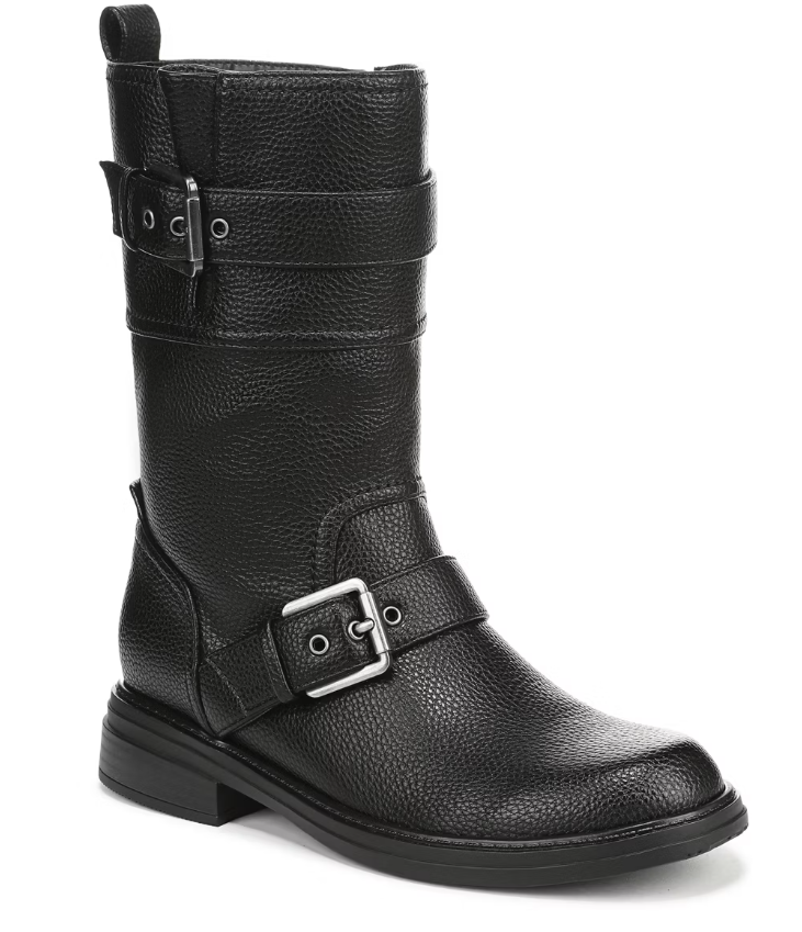 Boot nữ Naturalizer Women's Latoya Fashion Boot color black - Giày nữ xuất khẩu Âu, Mỹ