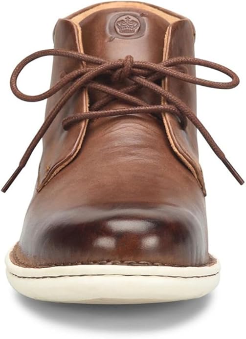 Giày nam da thật BORN Men's, Theo Boot Taupe đế siêu nhẹ, siêu êm - Giày nam xuất khẩu Mỹ, Eu
