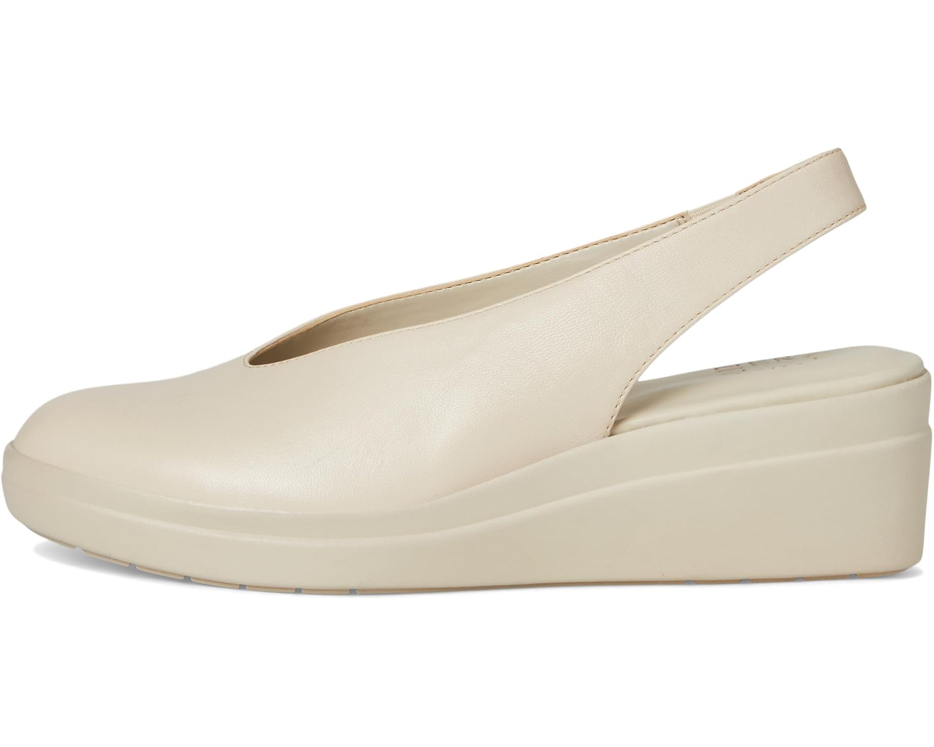 Giày nữ VNXK Naturalizer Sutton Slingback Wedge Porcelain Leather - Giày nữ xuất Mỹ, Âu
