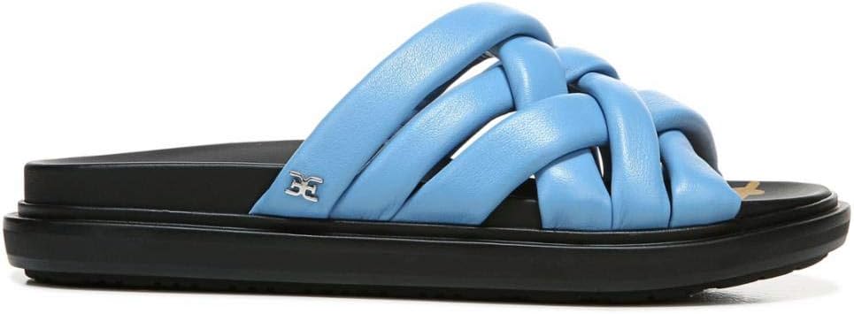 Dép sandal nữ Sam Edelman Women's Vaugn Blue - Giày xuất khẩu Âu, Mỹ