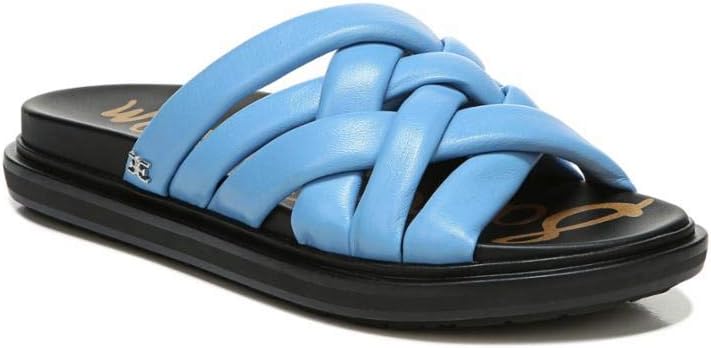 Dép sandal nữ Sam Edelman Women's Vaugn Blue - Giày xuất khẩu Âu, Mỹ
