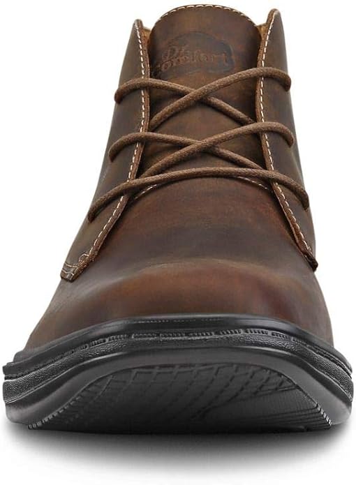 Giày nam Dr. Comfort Ruk Men's Therapeutic Diabetic Extra Boot Leather Lace-up - Giày nam xuất khẩu Âu, Mỹ