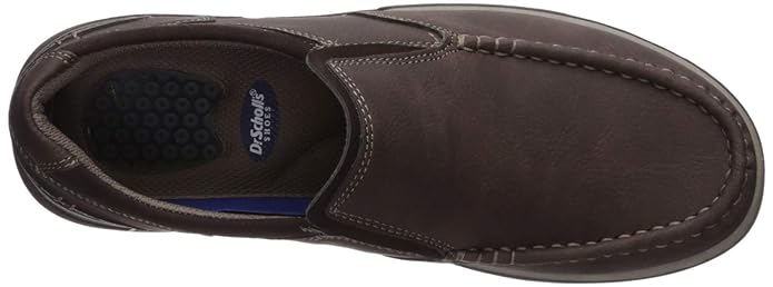 Giày nam da thật Dr. Scholl's Shoes Men's Margin Loafer Colour Brown Smooth - Giày nam xuất khẩu Mỹ, Eu