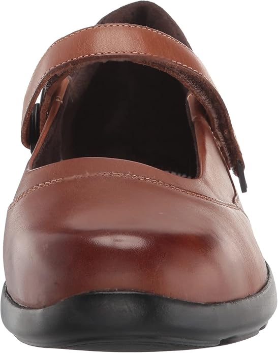 Giày búp bê Mary Jane nữ siêu nhẹ Women's Casual Mary Jane No. 19 Color Cognac - Giày nữ xuất khẩu Âu, Mỹ