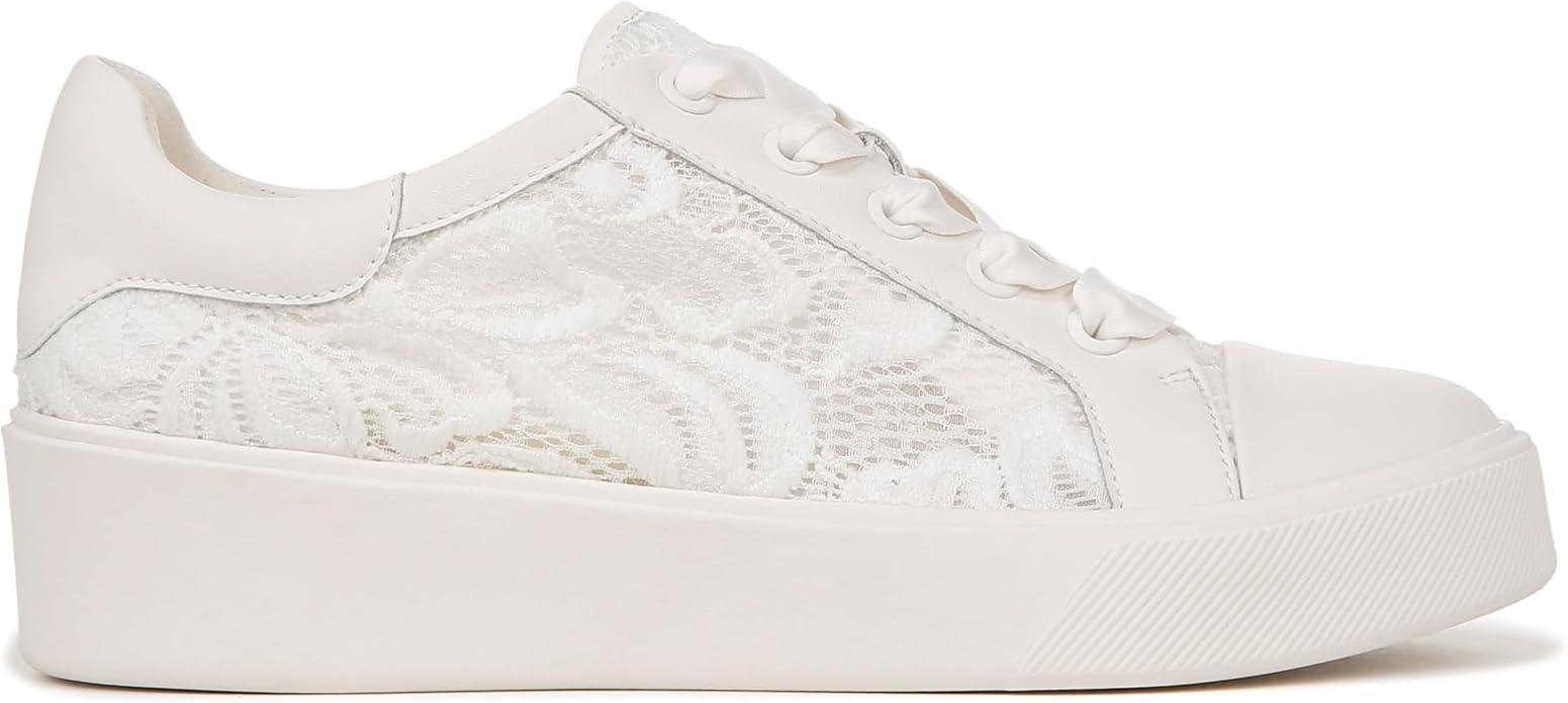 Giày Sneaker nữ Naturalizer Women's Morrison 2.1 Oxford, White Lace - Giày nữ xuất Âu, Mỹ