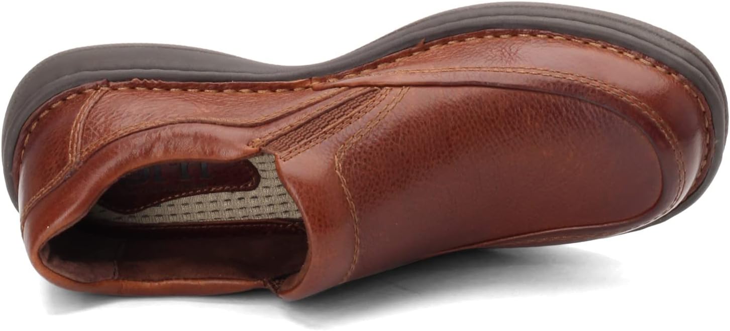Giày nam da thật Men's Born, Blast III Slip-On Colour Dark Tan Whiskey - Giày nam xuất khẩu Mỹ, Eu
