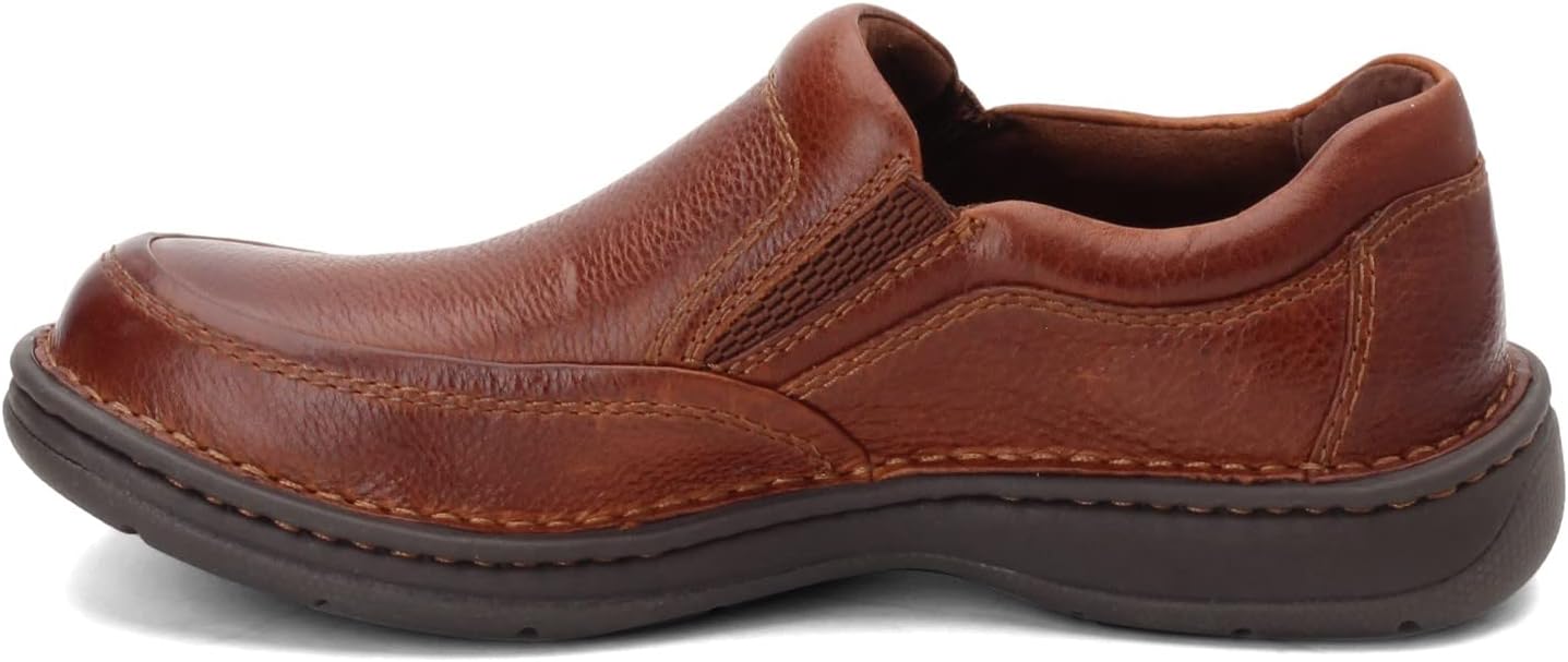 Giày nam da thật Men's Born, Blast III Slip-On Colour Dark Tan Whiskey - Giày nam xuất khẩu Mỹ, Eu