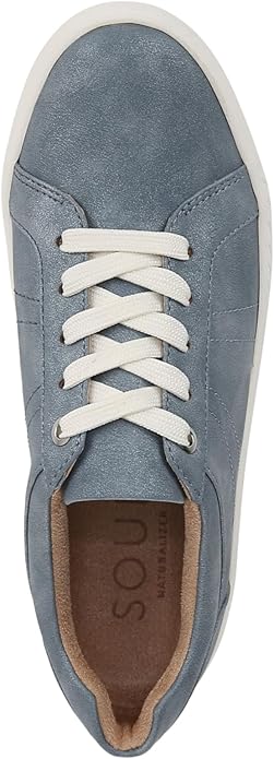 Giày Sneaker Nữ SOUL Naturalizer Womens Neela Lace Up Sneakers Color Mid Blue - Giày nữ xuất khẩu Âu, Mỹ