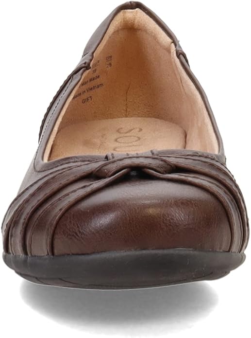 Giày búp bê nữ SOUL Naturalizer Womens Gift Slip On Ballet Flat - Giày nữ xuất Mỹ, Âu