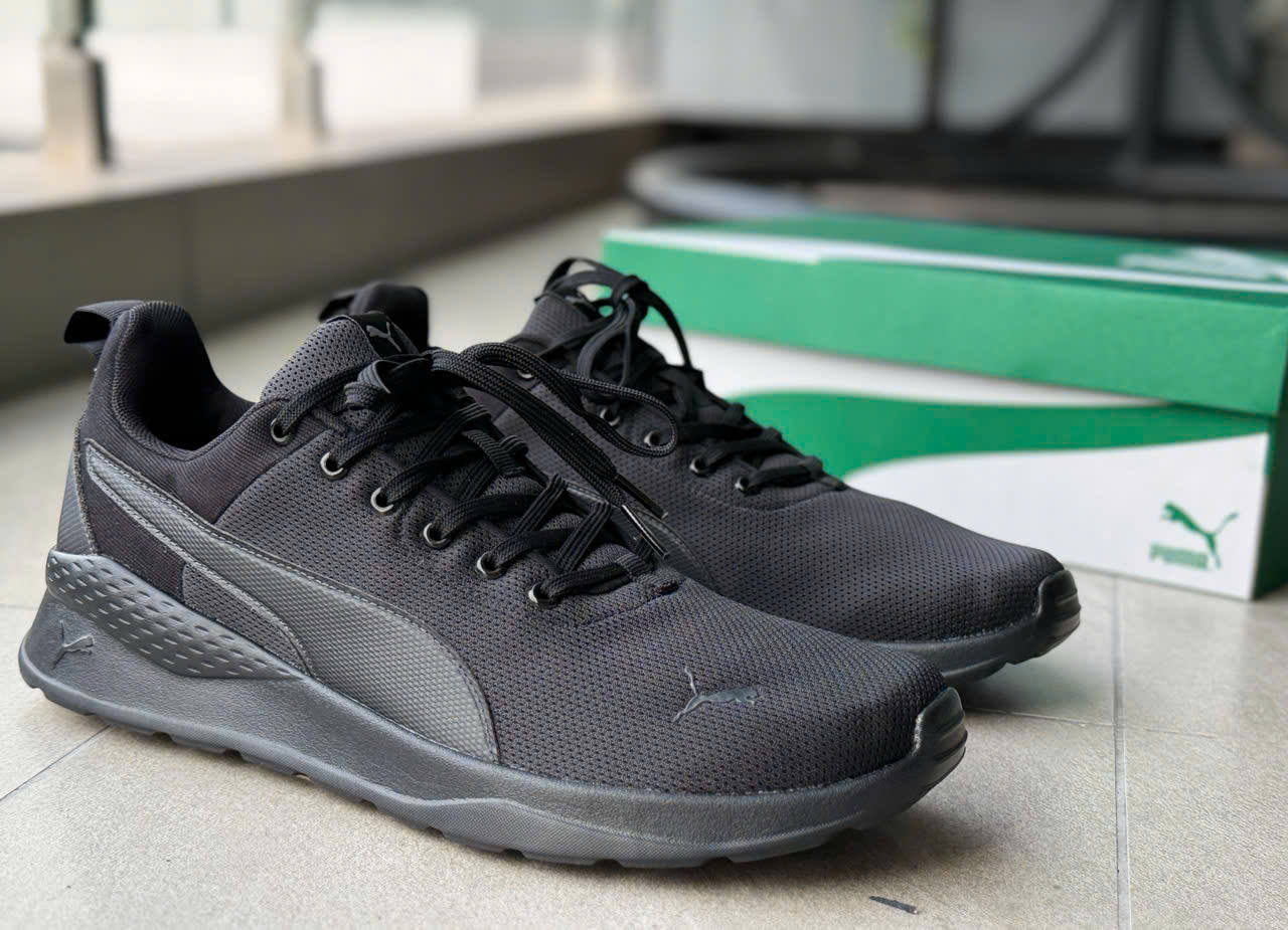 Giày thể thao nam siêu nhẹ Anzarun Lite Sneakers Yout màu đen - Giày nam xuất khẩu Mỹ, Eu