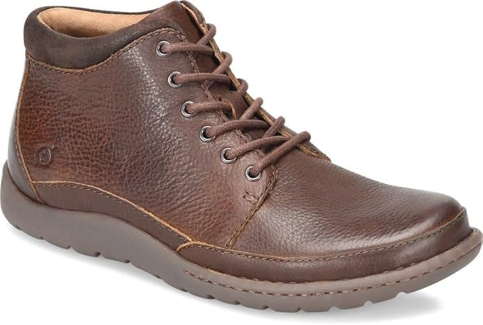 Giày nam da thật Born Men's Nigel Boot Dark Brown   - Giày nam xuất khẩu Mỹ, Eu