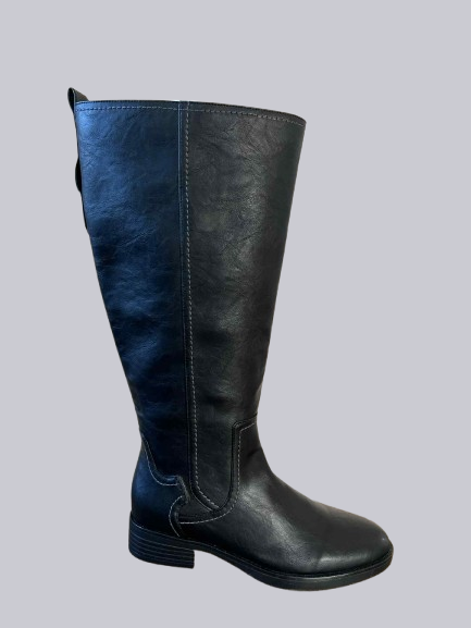 Boot nữ da thật VNXK  Naturalizer Women's Lennox Color Black  - Giày nữ xuất khẩu Âu, Mỹ