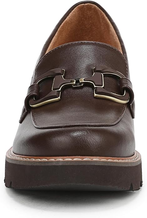 Giày nữ VNXK Naturalizer Women's Corrine Loafer Color Dark Brown - Giày nữ xuất Mỹ, Âu