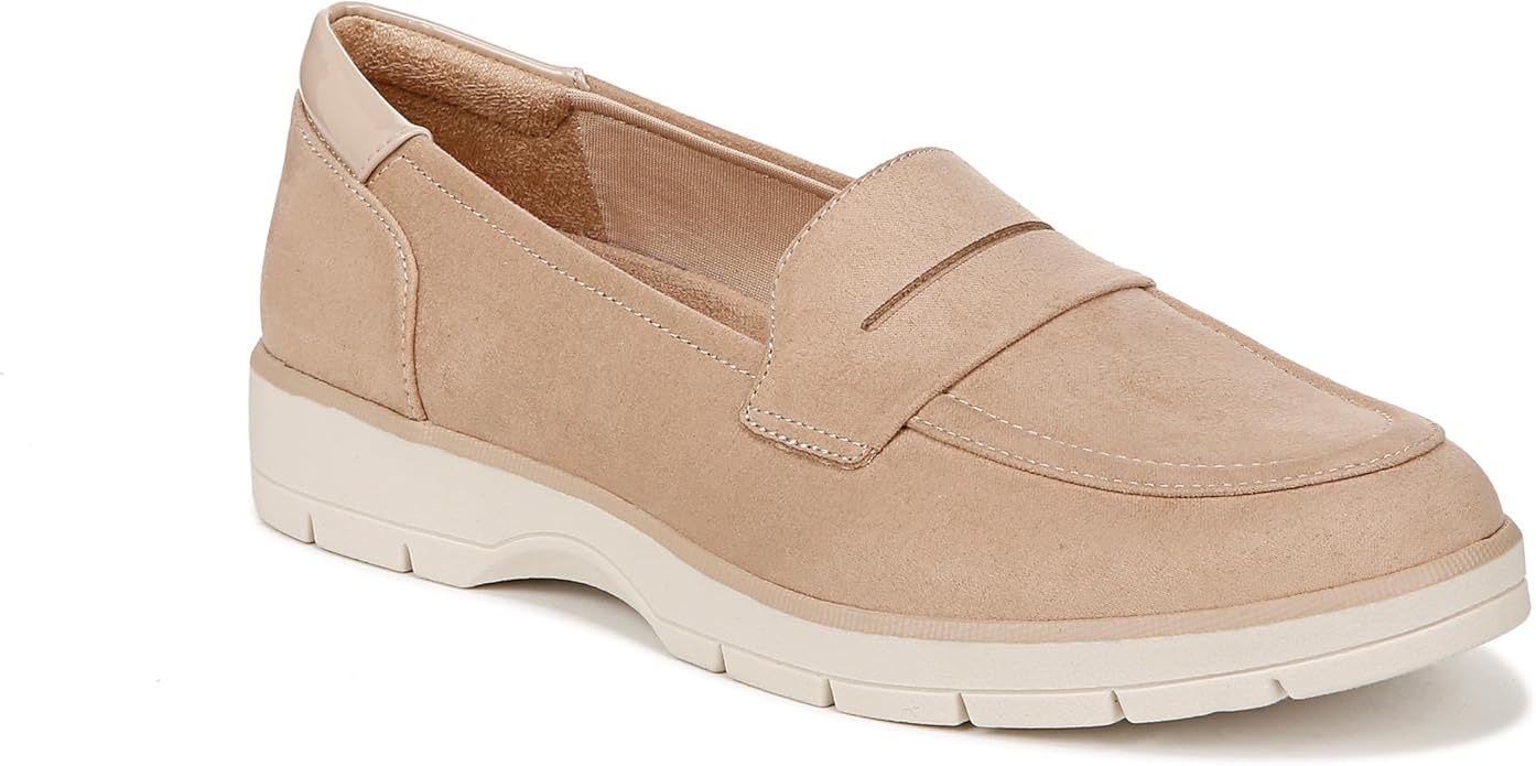 Giày nữ  Dr Scholl's Women's Nice Day Loafer Color Sand Microsuede - Giày nữ xuất khẩu Âu, Mỹ