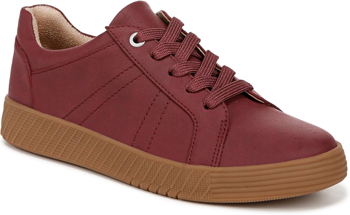 Giày Sneaker Nữ Naturalizer Womens Neela Lace Up Sneaker Sneaker Colour Name Cranberry Tan Bottom - Giày nữ xuất khẩu Âu, Mỹ