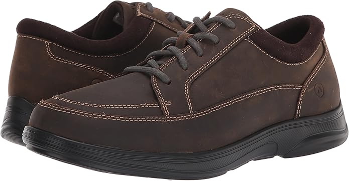 Giày da nam siêu nhẹ Anodyne No. 72 Oxford para Hombre, Marrón Aceite - Giày nam xuất khẩu Âu, Mỹ