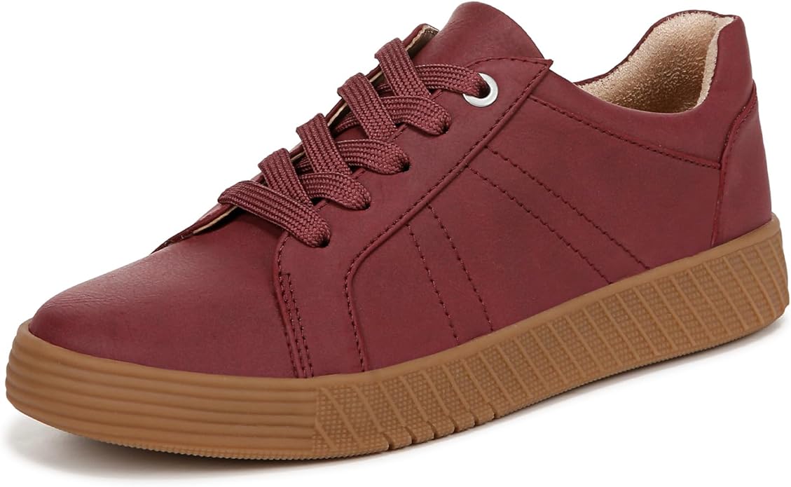 Giày Sneaker Nữ Naturalizer Womens Neela Lace Up Sneaker Sneaker Colour Name Cranberry Tan Bottom - Giày nữ xuất khẩu Âu, Mỹ
