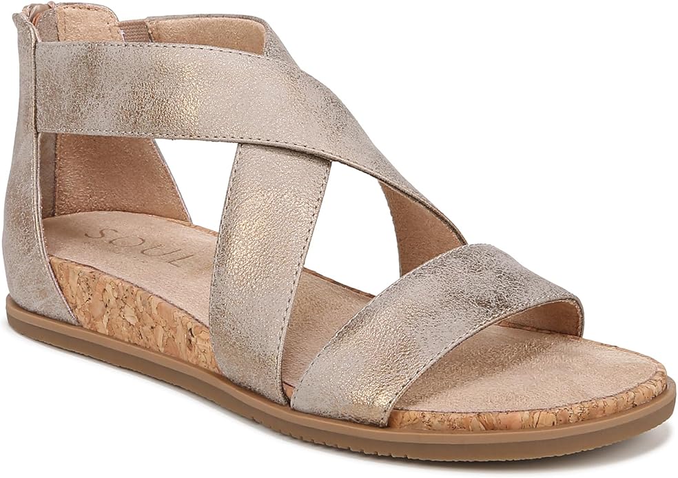 Dép Sandal Nữ Naturalizer Women Cindi Strappy Flat Sandal- Giày nữ xuất khẩu Âu, Mỹ