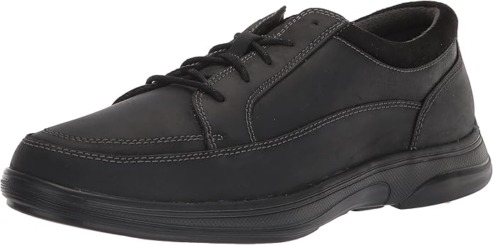 Giày da thể thao nam da siêu nhẹ Anodyne No. 72 Casual Sport Oil Black - Giày nam xuất khẩu Âu, Mỹ