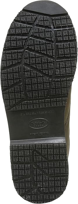 Giày da nam da sáp thật Dr. Scholl's Shoes Men's Harrington II Slip Resistant Work Oxford - Giày nam xuất khẩu Mỹ