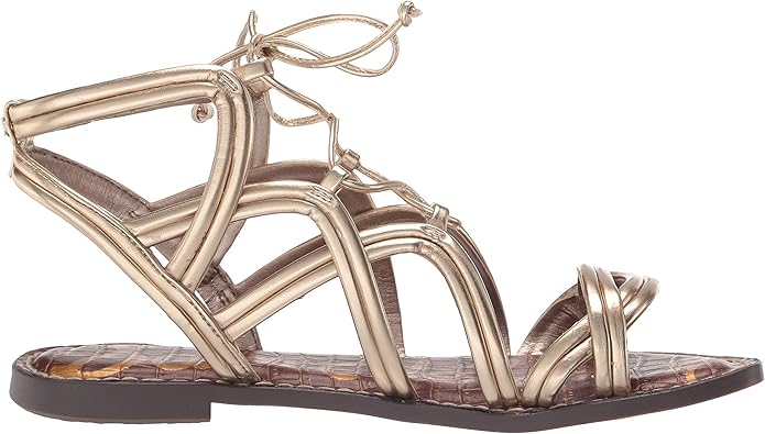 Dép sandal dây đan cao cổ Sam Edelman Gasha womens Flat Sandal - Giày xuất khẩu Âu, Mỹ