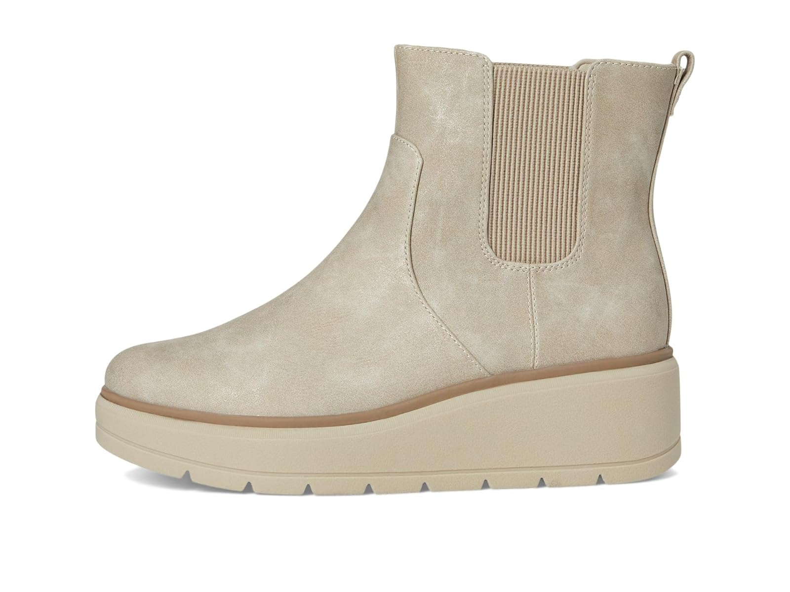 Boot nữ  Dr. Scholl's Women's Modern Ankle Boot màu xám trắng - Giày nữ xuất khẩu Âu, Mỹ
