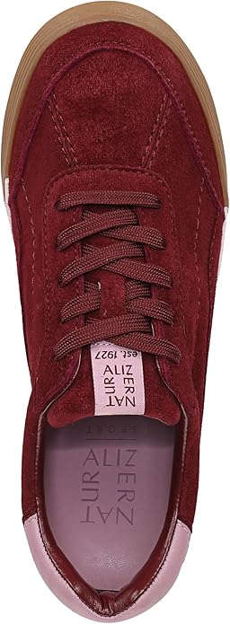 Giày Sneaker Nữ Naturalizer Women's Cami Sneaker Color Cranberry Red Suede - Giày nữ xuất khẩu Âu, Mỹ
