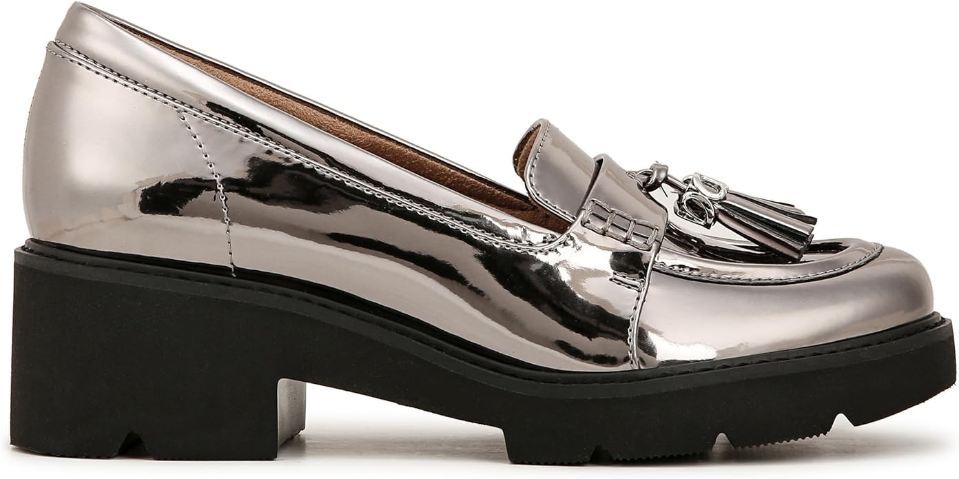 Giày nữ VNXK Naturalizer Women's Darcy Tassel Penny Loafer with Heel - Giày nữ xuất Mỹ, Âu