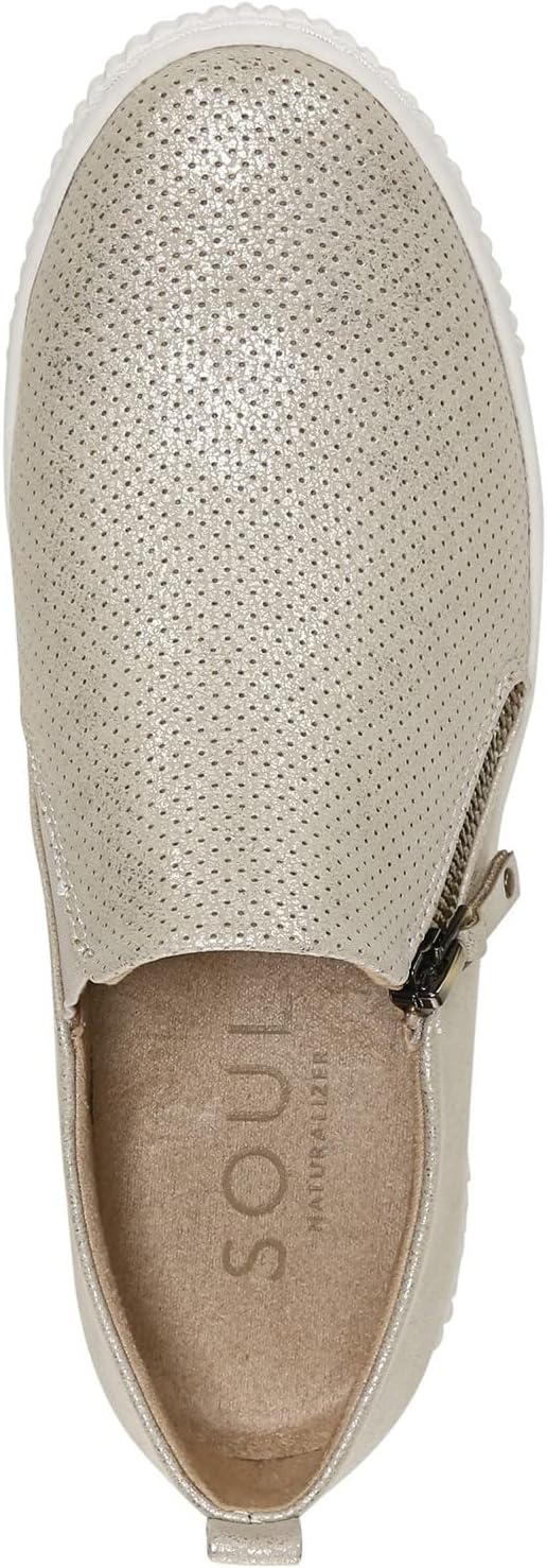 Giày Sneaker Nữ SOUL Naturalizer Turner Side-Zip Slip-On Platform Sneaker - Giày nữ xuất khẩu Âu, Mỹ