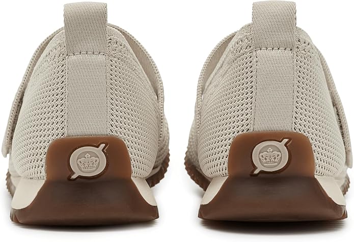 Giày nữ BORN Women's Newbury Jane Shoe Color Cream Knit (White) - Giày nữ xuất khẩu Mỹ, Eu