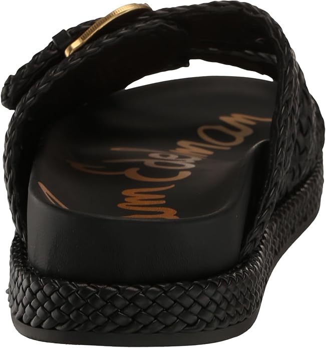 Sandal nữ Sam Edelman Sandales Reid Slide pour femme Couleur Noir/blanc - Giày nữ xuất dư Âu, Mỹ