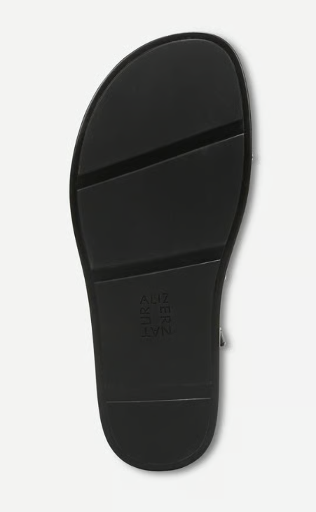 Sandal nữ Naturalizer Women's Fame Sandal Color  Black Faux Leather - Giày nữ xuất dư Âu, Mỹ