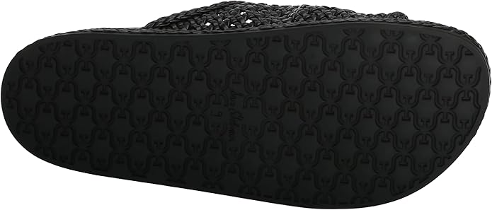 Sandal nữ Sam Edelman Sandales Reid Slide pour femme Couleur Noir/blanc - Giày nữ xuất dư Âu, Mỹ