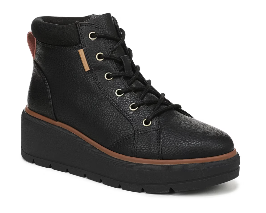 Boot unisex nam nữ  Dr. Scholl's Nice Day Max Alpine Wedge Bootie - Giày nữ xuất khẩu Âu, Mỹ