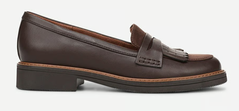 Giày nữ VNXK SOUL Naturalizer Womens Pacey Loafer Color Brown Fabric - Giày nữ xuất Mỹ, Âu