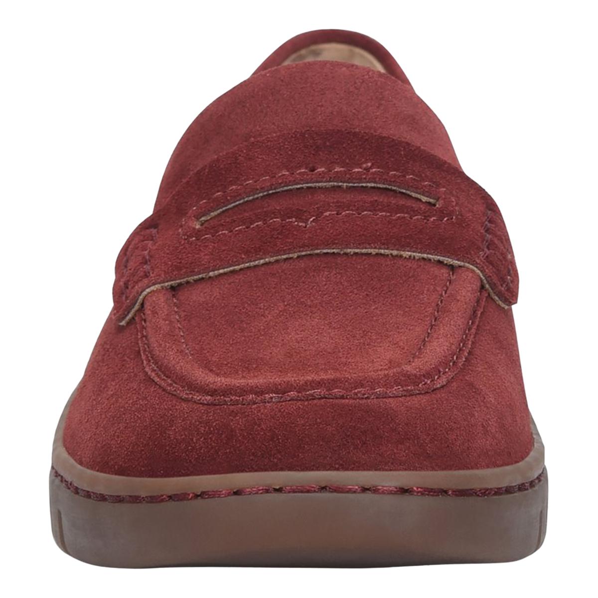 Giày nam da thật Born Mens Born Suede Loafer Red Color  - Giày nam xuất khẩu Mỹ, Eu