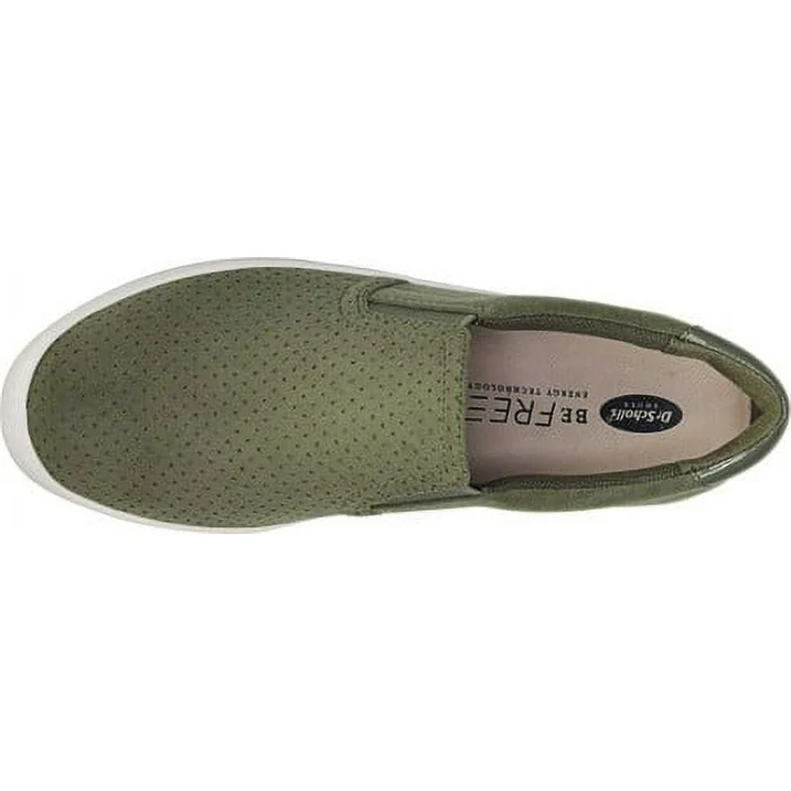 Giày nữ VNXK Dr. Scholl's Women's Madison Slip On Sneaker Color Willow Fabric - Giày xuất khẩu Mỹ