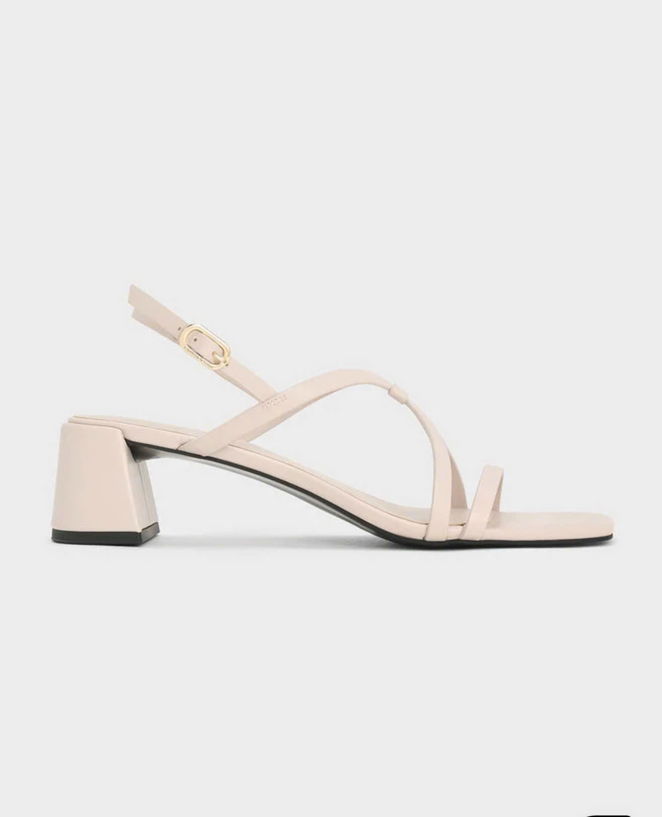 Sandals nữ C&k cao gót Strappy Block-Heel - Giày da xuất dư sang Mỹ, Âu