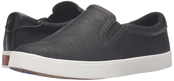 Giày Sneaker Nữ Dr. Scholls Shoes Women's Madison Slip On Fashion Sneaker, Black Python - Giày nữ xuất khẩu Âu, Mỹ